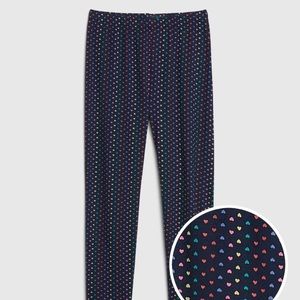 NWT, GAP heart leggings